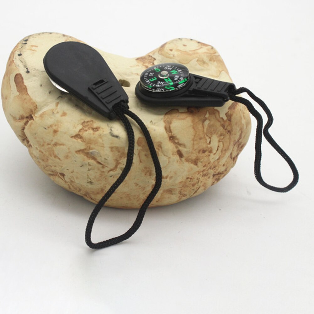 1*Outdoor Mini Compass Portable Off-Road Survival Training Clip Multifunctional Outdoor Portable Compass
