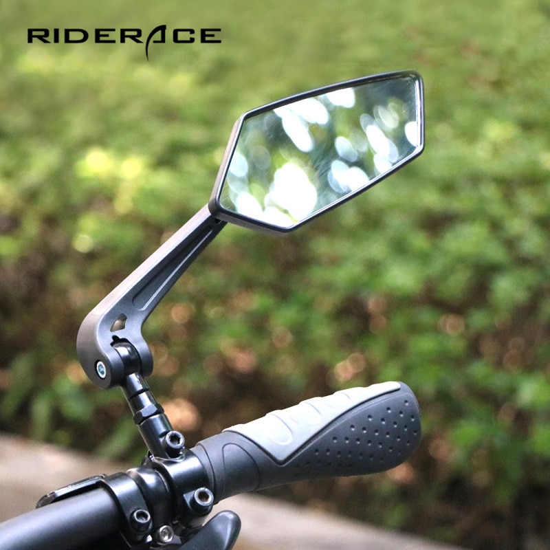 Fietsachteruitkijkspiegel Fietsen Helder breed bereik Back Sight Achteruitkijkspiegel Reflector Verstelbaar stuur Links Rechts Spiegel