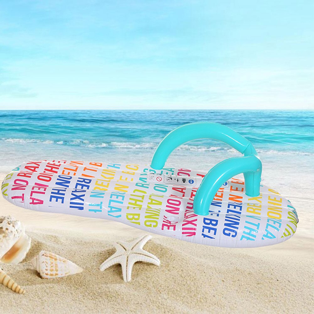 Slippers Floating Row Floating Bed Water Swimming Circle Air Cushion Swimming Equipment