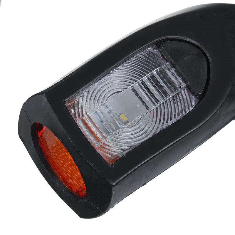 2 st släpljus sidomarkeringsljus husvagn lastbilsljus 24v led ljus släp sidoljus trailer led belysning för lastbilar