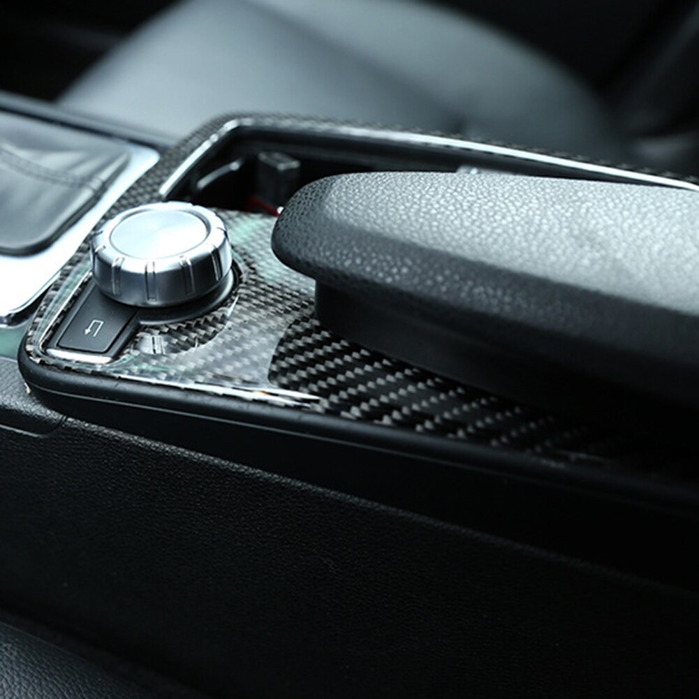 Car Central Control Trim Cover Sticker for Mercedes-Benz C-class W204 07-13