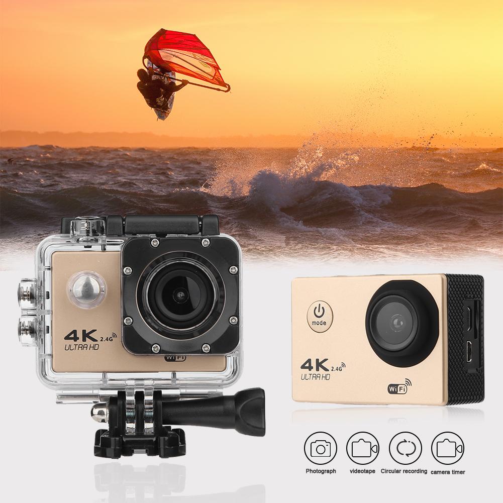 4K Wifi Remote Actie Camera 1080P 2.0 "Scherm Hd 16MP 170 ° Groothoek 30M Onderwater waterdichte Sport Dv Camera Voor Gopro