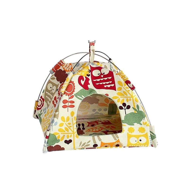 Lit-maison nid d'oiseau | Hamac, Habitat perroquet, grotte, tente perruche, cabane de sommeil: L