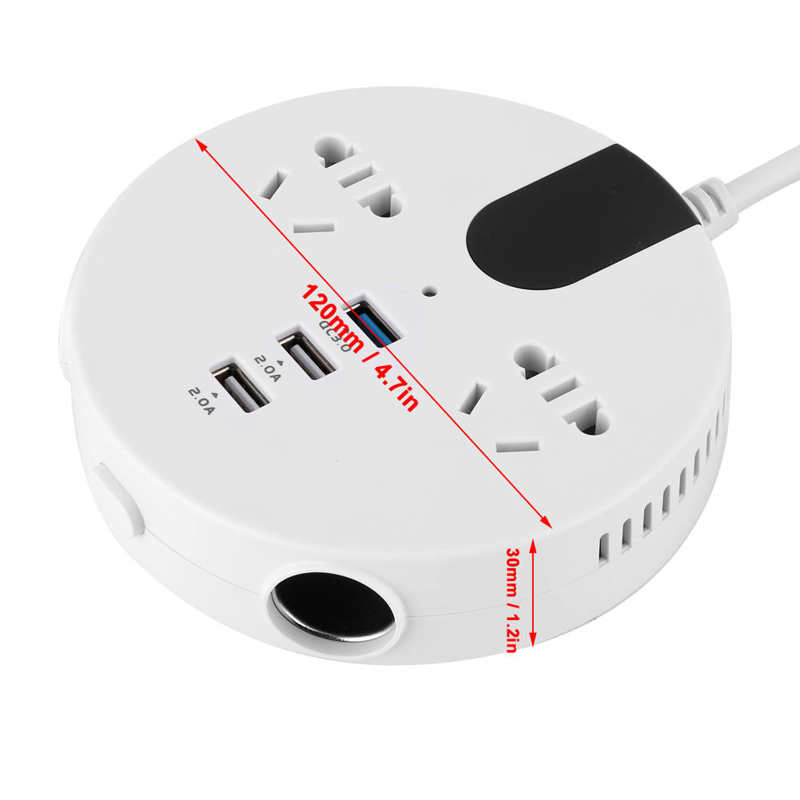 Power Inverter Car Inverter LCD Digital Display for Home for Car