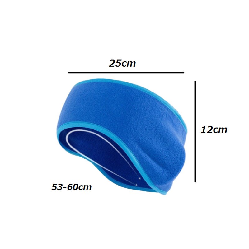 Hiver unisexe Ski cache-oreilles, polaire laine bandeau en cours d'exécution cyclisme Sport élastique foulard cache-oreilles cache-oreilles