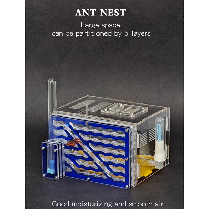 Diy Vocht Met Voeden Gebied Ant Nest,Ant Farm Acryl, insect Mierennesten Villa Huisdier Geavanceerde Mania Voor Huis Mieren