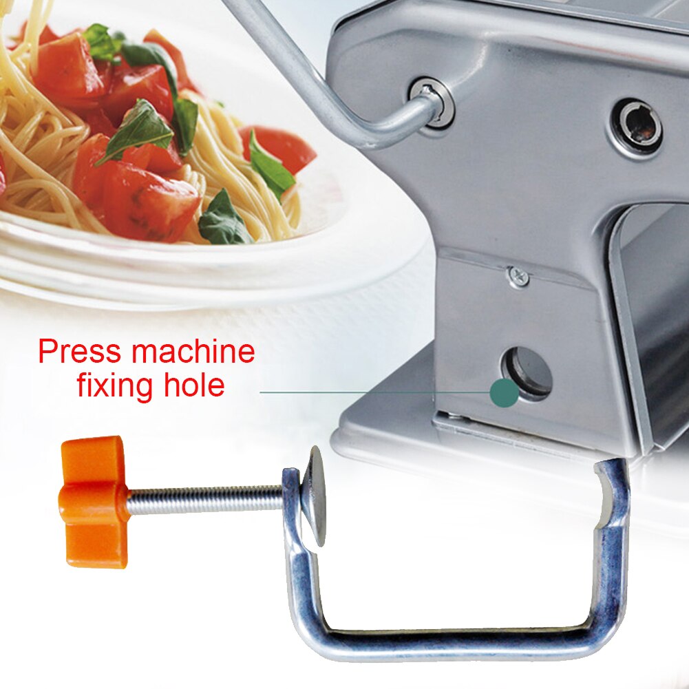 Handle Tool Parts Replacement Accessories Clip Handheld Metal Fixing Manual Home Noodle Maker Durable Pasta Machine Holder