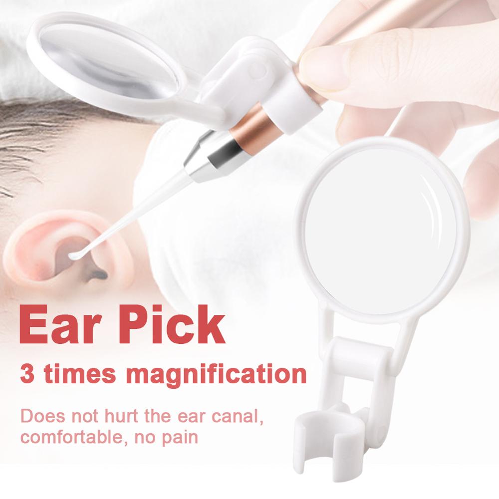 3 Times Magnifying Glass Portable Children's Shining Ear Pick Ears Dig Earwax Auxiliary