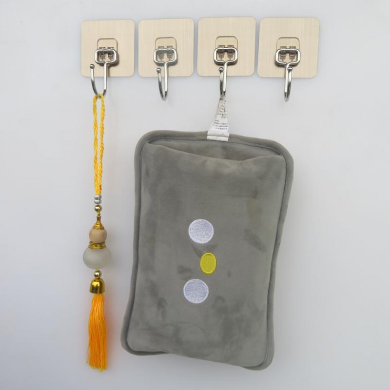 5Pcs Roestvrij Staal Grote Haken Non-marking Stickers Punch-Gratis Haak Sterke Haak Mulifunctional Haak Keuken badkamer Haak