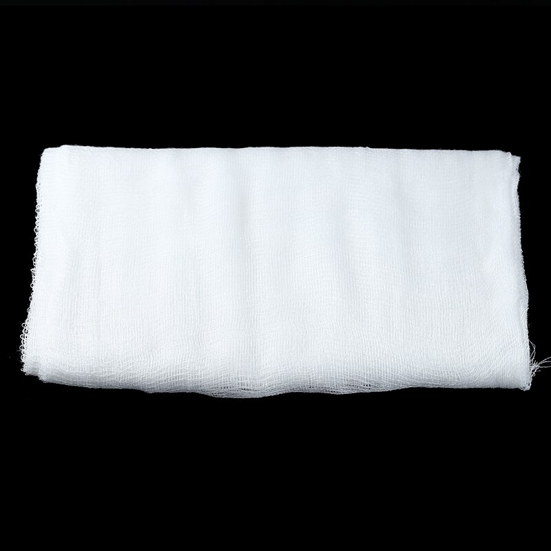 Reusable Cheesecloth Tea Filter Cloth Butter Cheese Wrap Cloth White Cotton Fabric Cheesecloth Muslin Home Cheese Tools
