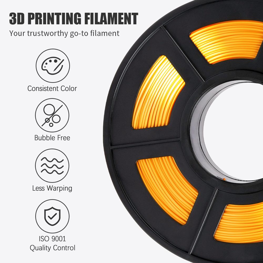 AW silk 3d printing 3D FDM Printer Filament Silk 1.75mm 1KG PLA Silky Rich Luster Metal Gold Copper Plastic Filament Materials