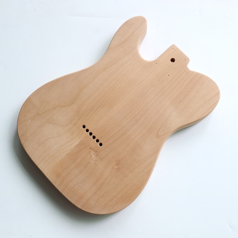 Unfinished Alder wood standard TL guitar body for handmade custom electric guitars for