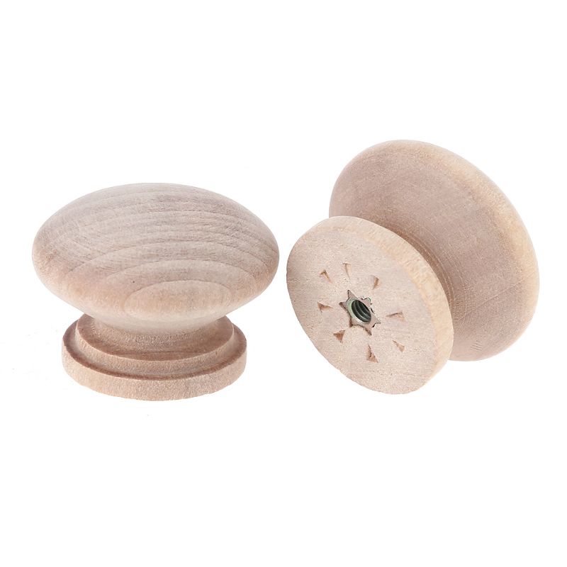 20PCS Natural Wood Drawer Pull Handles wit... Grandado