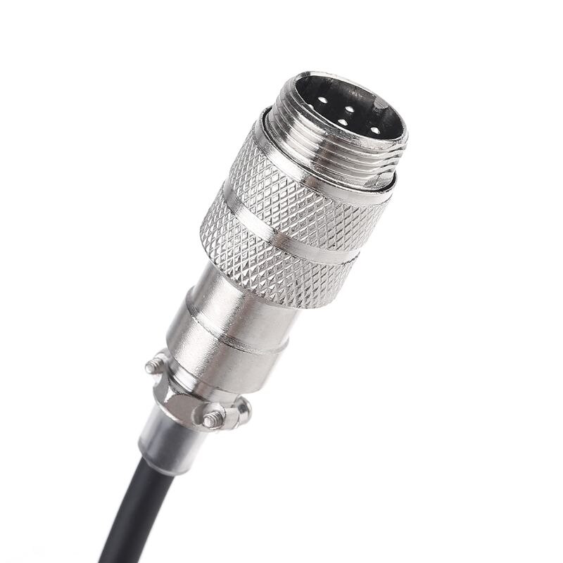 8Pin enroulé rallonge Microphone cordon 8Core Aviation mâle prise à 8Core Aviation femelle câble de prise
