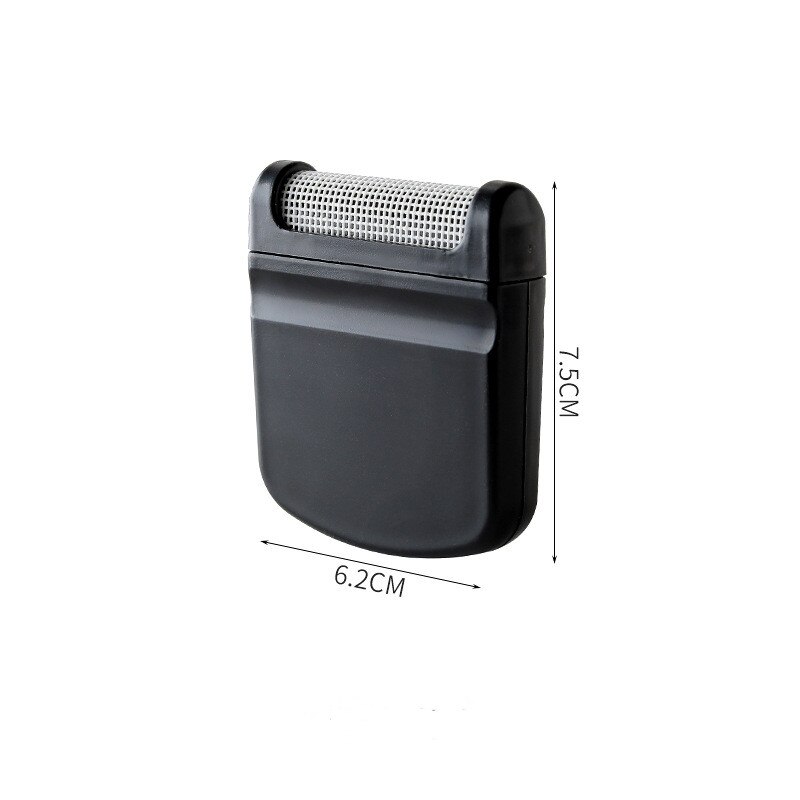4 färger lintborttagare bärbar 6.4*2*7.5cm hår boll trimmer fuzz pellets klippa maskin epilator tröja kläder: Svart