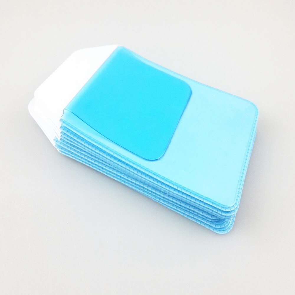 XRHYY 10 Pack 8.5cm X14.5cm Pocket Protector Classic Transparent Pocket Protector School Hospital Office Supplies For Pen Leaks