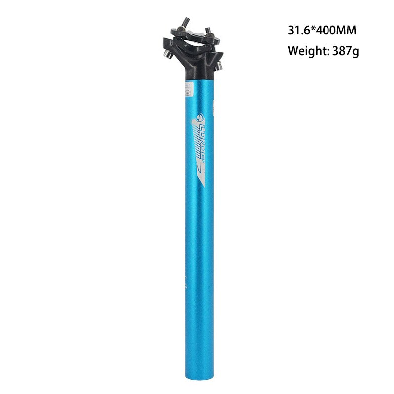 CYCLEACC Bicycle Dropper Seatpost Adjustable Height Saddle Tube 27.2/30.9/31.6mm Mountain Bike Seatpost Bicycle Accessories: 31.6mm Blue