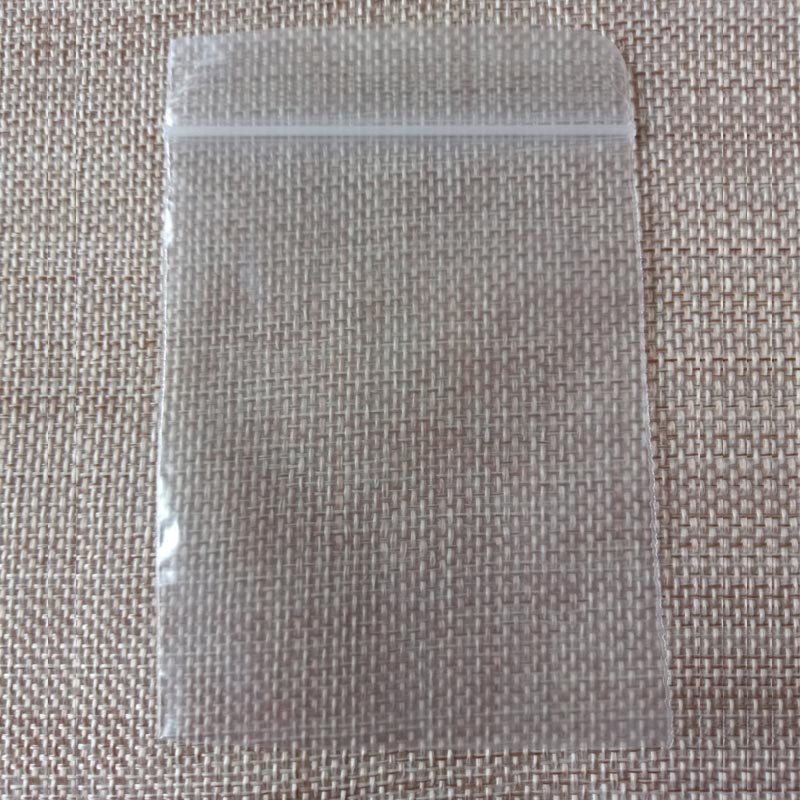 100 stk hvide ziplock-poser klare plastikposer gennemsigtige pe zip-lock-pose til tøj/jul/smykkeemballage displaypose