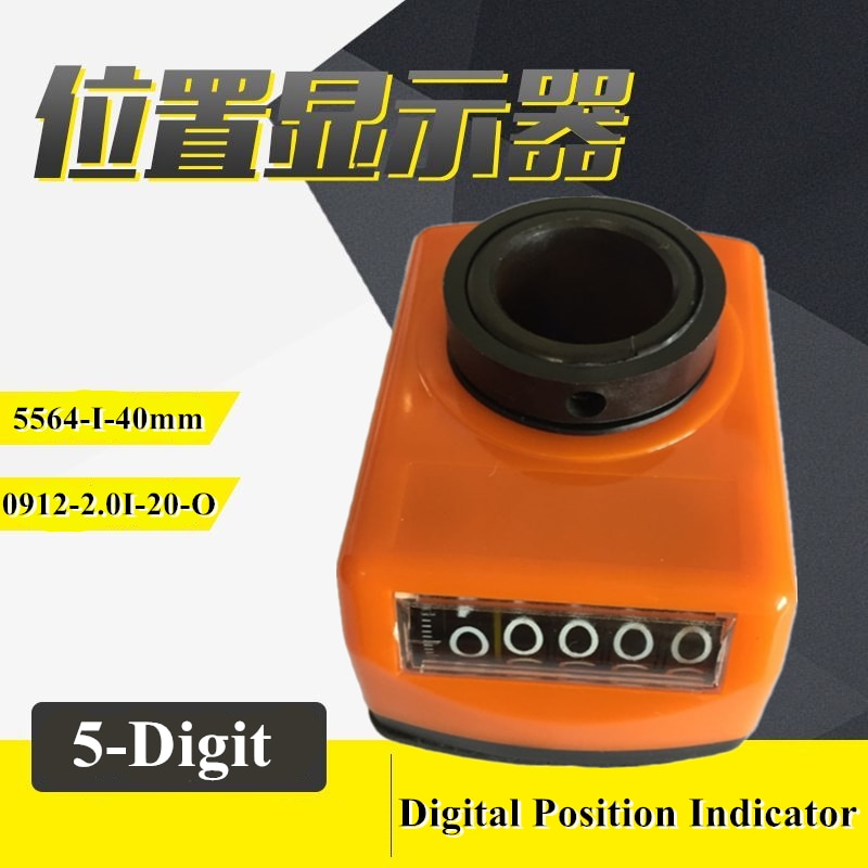 Machine Lathe Part 20Mm Bore Digital Position Indicator Orange