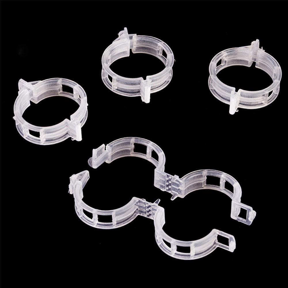 50 Stuks Plastic Wijnstok Clip Plant Clips Tomaat Opknoping Trellis Wijnstok Verbindt Planten Bescherming Voor Kousenband Planten Landbouw Gereedschap