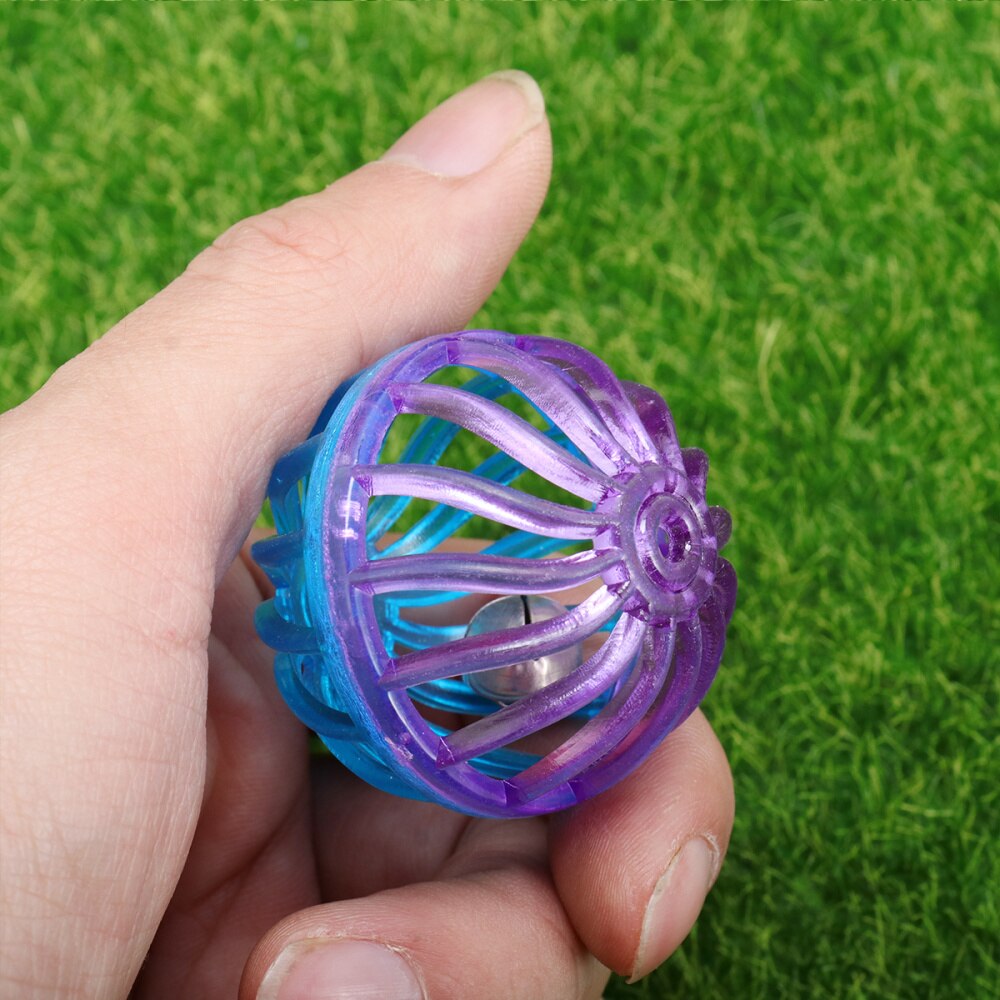 4pc plastic bellen, schattig, diverse kleuren, draagbaar, duurzaam, plastic bellen voor kleine huisdieren, puppy's en katten