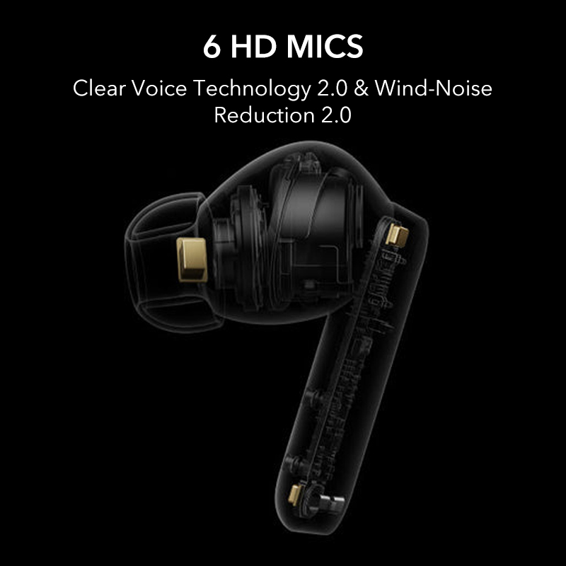 Global Verison Nothing CMF Buds Pro 2 50 dB ANC Up to 11 hrs of non-stop music HiFi sound powered by dual drivers ﻿ 6 HD mics
