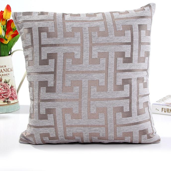 Vierkante Geometrische Kussenhoes Toss Kussensloop Verborgen Ritssluiting Kussen Geval Kamer Decoratie Kussensloop