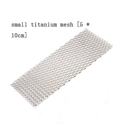 Galvanoplastie de maille de titane platine, électrode de maille de titane or et argent bijoux galvanoplastie plaque positive processus métallique: A
