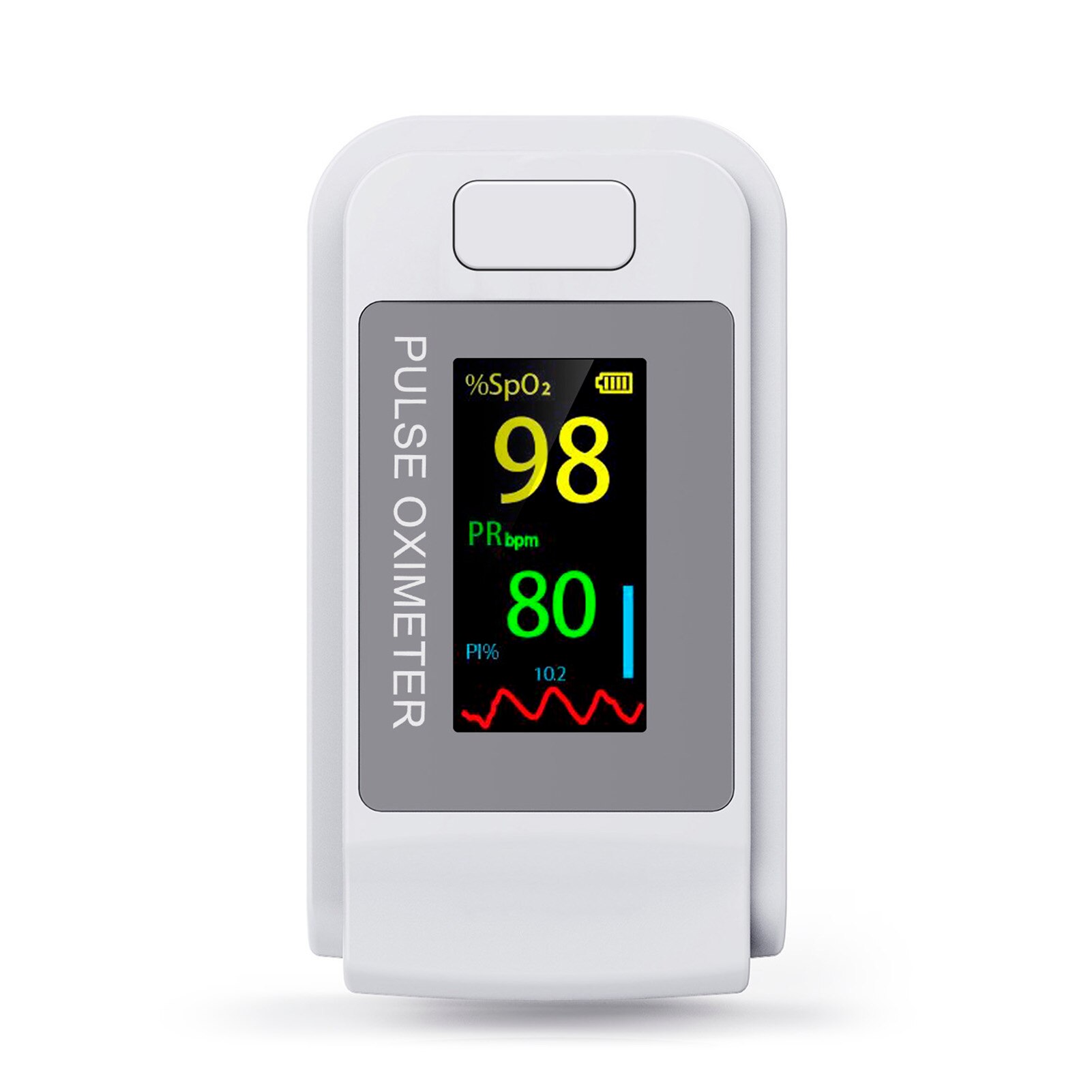 Wrist Blood Pressure Monitor LCD Display Tonometer + Finger Oximetry spo2 Finger Clip Heart Rate Monitor + Digital Thermometer