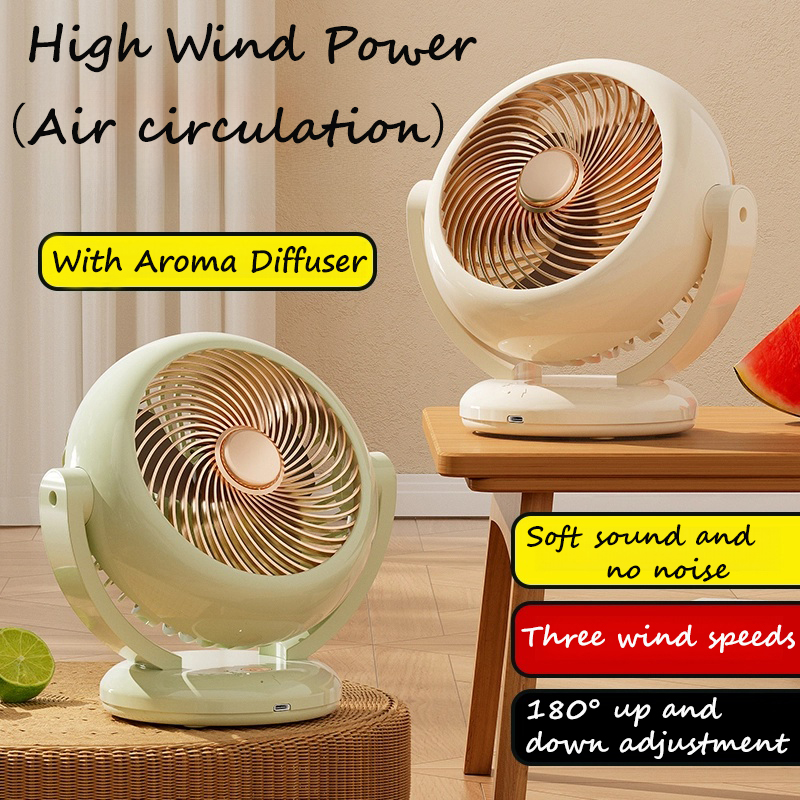 Tinsol-Ventilateur de charge électrique mural réglable, ventilateur de refroidissement silencieux, refroidisseur d'air, cowculator portable de bureau à trois vitesses
