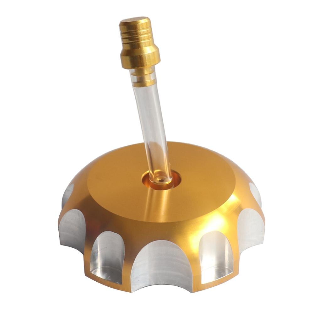 Billet CNC gas fuel tank cap for Kayo Apollo Bosuer Xmotos KLX110 TTR110 CRF /XR50/70/80/110 Dirt Bikes Pit bikes: gold