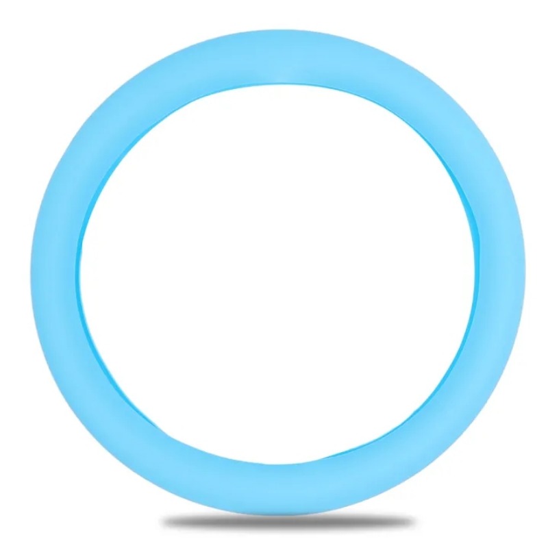 Sklisikker silikon rattbeskytter, beskyttelsesdeksel til bilratt, sklisikkert elastisk stretch rattdeksel til bilratt