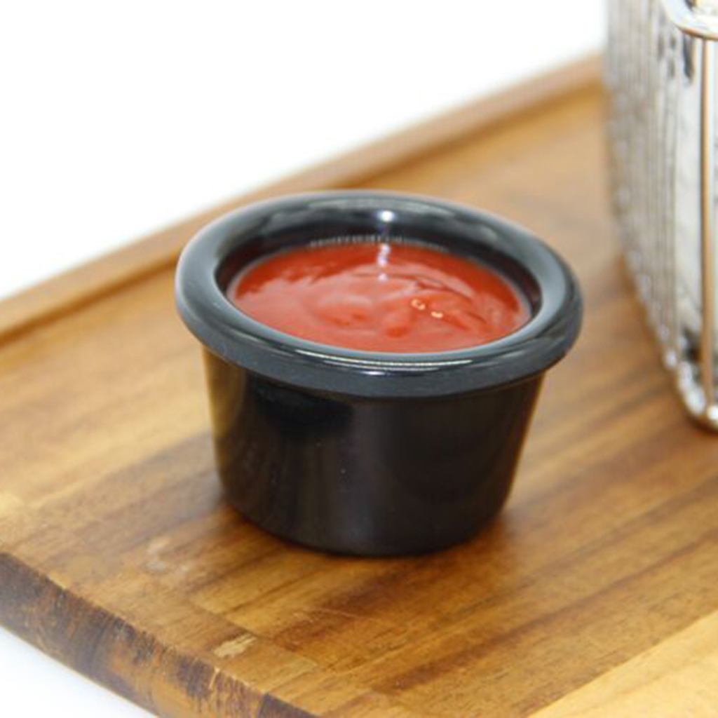 Taza de Ketchup para barbacoa, recipiente para servir condimentos, Chutney, recipiente para inmersión de salsa, perfecto para Ketchup, salsa de barbacoa, sin BPA