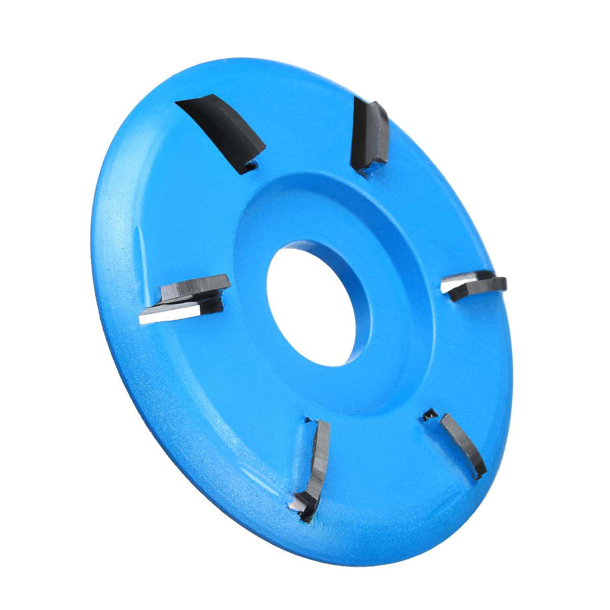 90 Mm Power Houtsnijwerk Disc Voor 22 Mm Hoek Grinder Tool Frees Thee Lade Blade Zes-Tand houtbewerking Turbo Disc Grinder: Arc blue