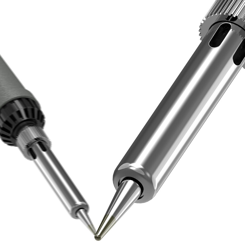 1 Set 60W Electric Soldering Iron LED Digital Display Adjustable Temperature Control Handle Pencil Welding Solder Station Kit