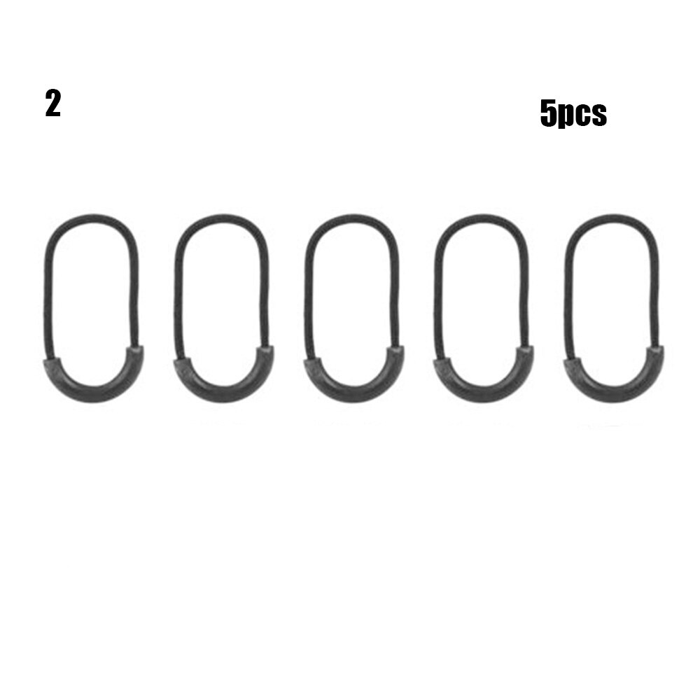 Clothing Bags Clip Buckle Suitcase Tent Backpack Ends Lock Zips Cord Rope Pullers Zip Puller Replacement Zipper Pull: -5pcs style 2