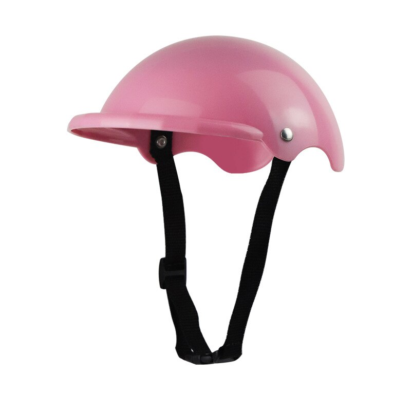 LVTUBANLV Pet Dog Helmet Doggie Hardhat for Puppy Chihuahua Blind Dogs Ridding Motorcycles Bike Outdoor for Small Medium Dog: Pink / S
