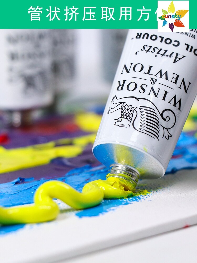 WINSOR &amp; NEWTON – pigment de couleur à l'huile classique d'artiste, Transparent, tubulaire, 37 ml, 125 couleurs, unique, auto-sélectionné