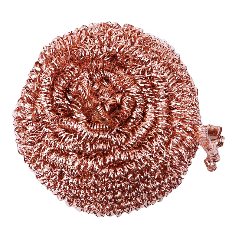 1PC cuivre réutilisable nettoyage boule fil soudure soudure fer pointe éponge balles soudure soudure fer pointe nettoyant cuisine outil
