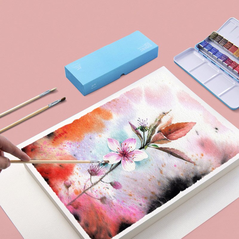 4K / 8K Sketch Paper Art Supplies Beginners Painting Graffiti Watercolor Paper 160 / 180 / 230g Student Supplies: 4K / Watercolor paper
