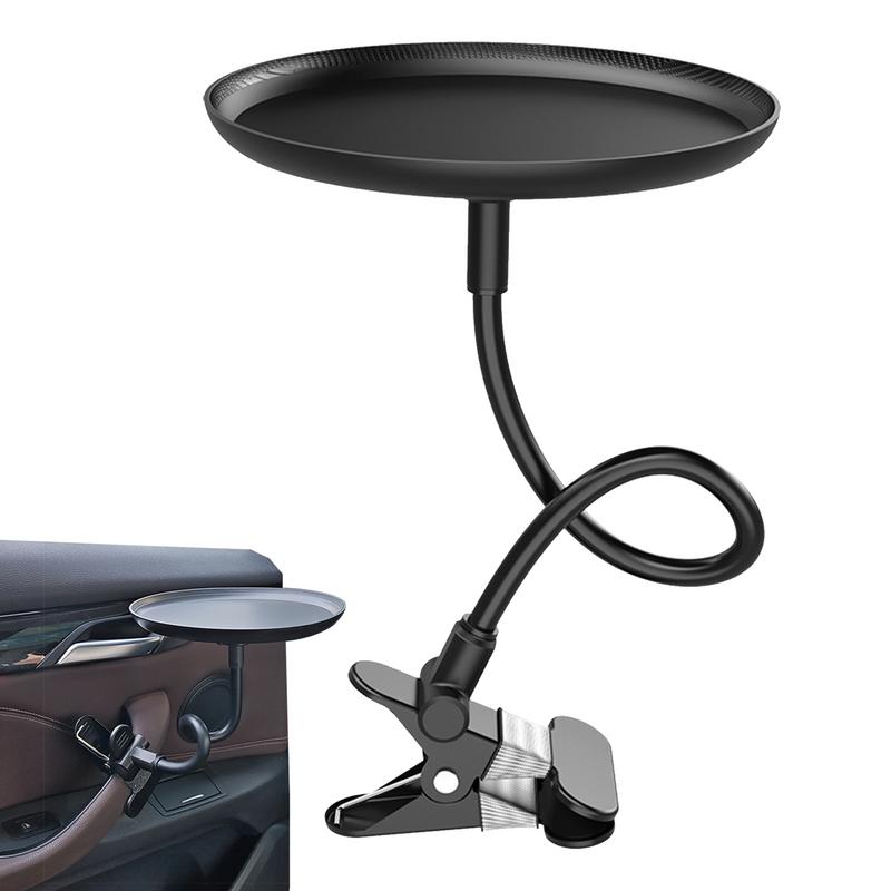 Snack Tray For Car Automotive Non-Slip Food Tray Portable Drink Tray Car Food Table For Travel Commuting Daily Life Business