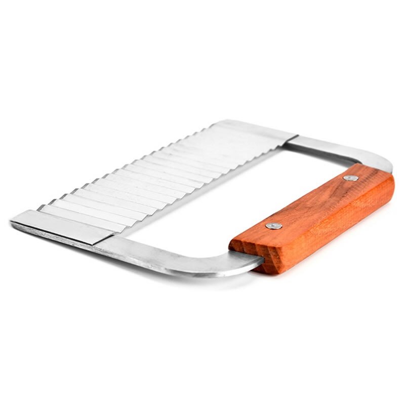 Wavy Potato Cutter Chips Stainless Steel Wrinkled French Fries Fry Slicer Chopper Fruit Vegetable Tools Kitchen Gadgets