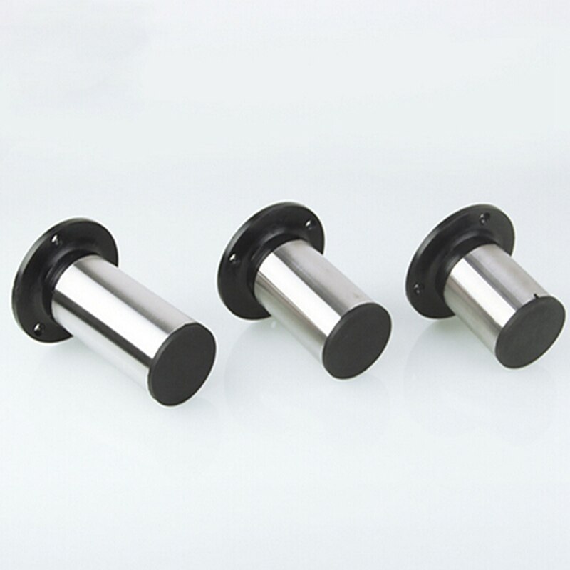 Stainless Steel Furniture Leg Adjustable Table Feet Replacement Cabinet Sofa Metal Foot With Screws Furniture Hardware