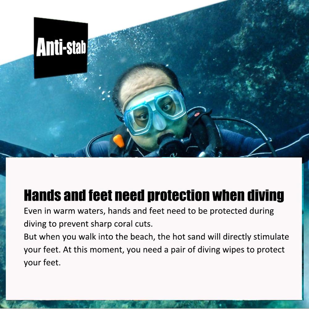 3mm Neoprene Diving Socks Boots Water Shoes Anti Slip Beach Warm Wetsuit Shoes Snorkel Surfing Swim Socks for Men Women