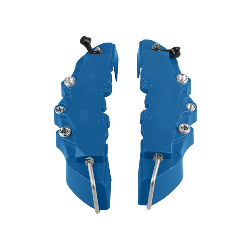 3D Disc Remklauw Cover Universal Stijl Disc Voor En Achter Kit Fit Over 18 Inches Grote Size 2 Stuks: BLUE