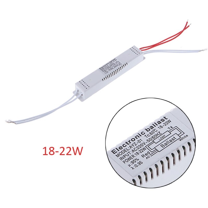 Balastro electrónico para lámparas fluorescentes 18-22W AC220V, para faros delanteros de T4,