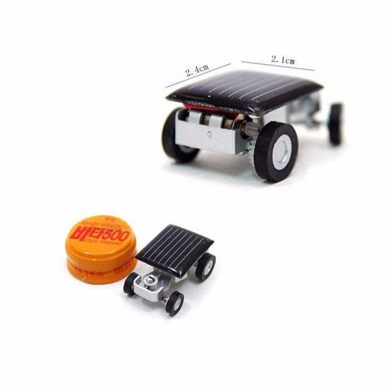 Kleinste Mini Auto Zonne-energie Speelgoed Auto Mini Kinderen Solar Toy