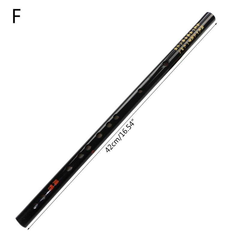 Bamboo Flute Beginner Instrument C D E F G K Key Transverse Dizi W91C