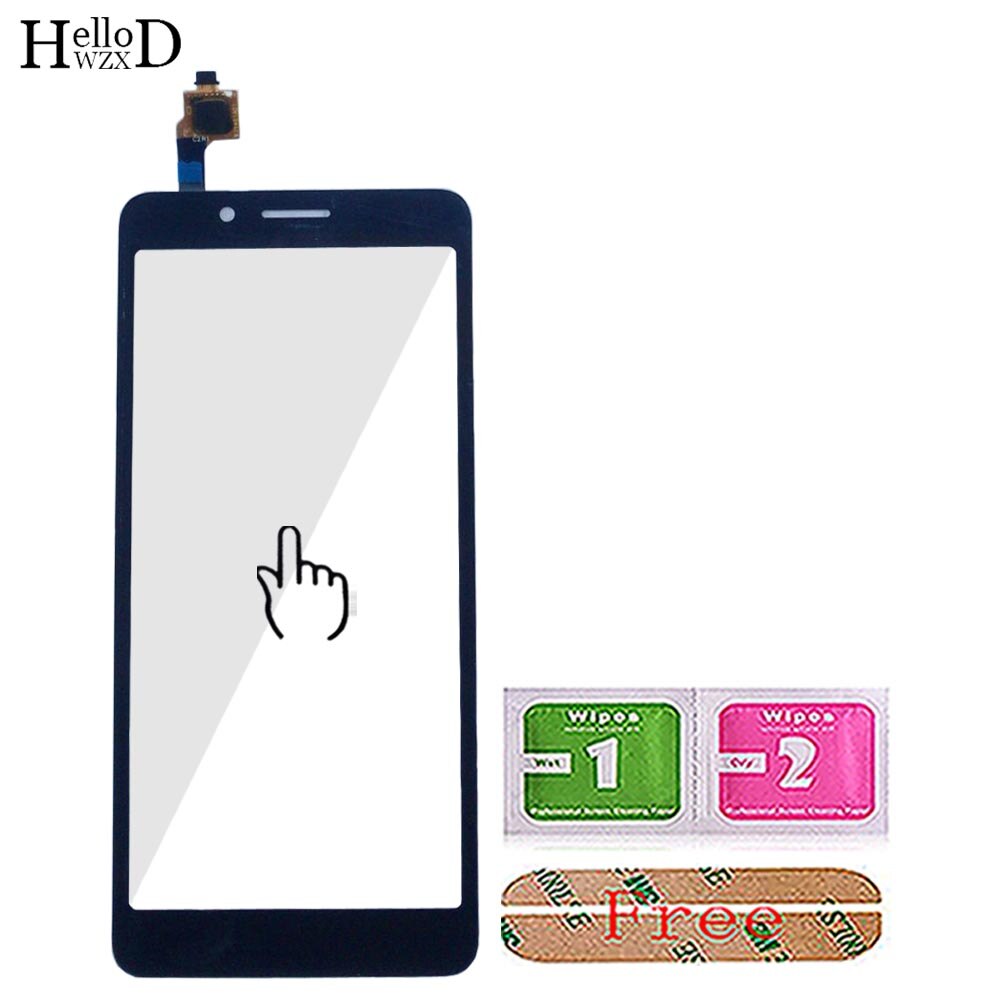 Cellulare tocco schermo per Alcatel 1C 2019 5003D tocco schermo Digitizer Lente del Pannello Anteriore del Sensore di Vetro Strumenti di 3M Colla salviette