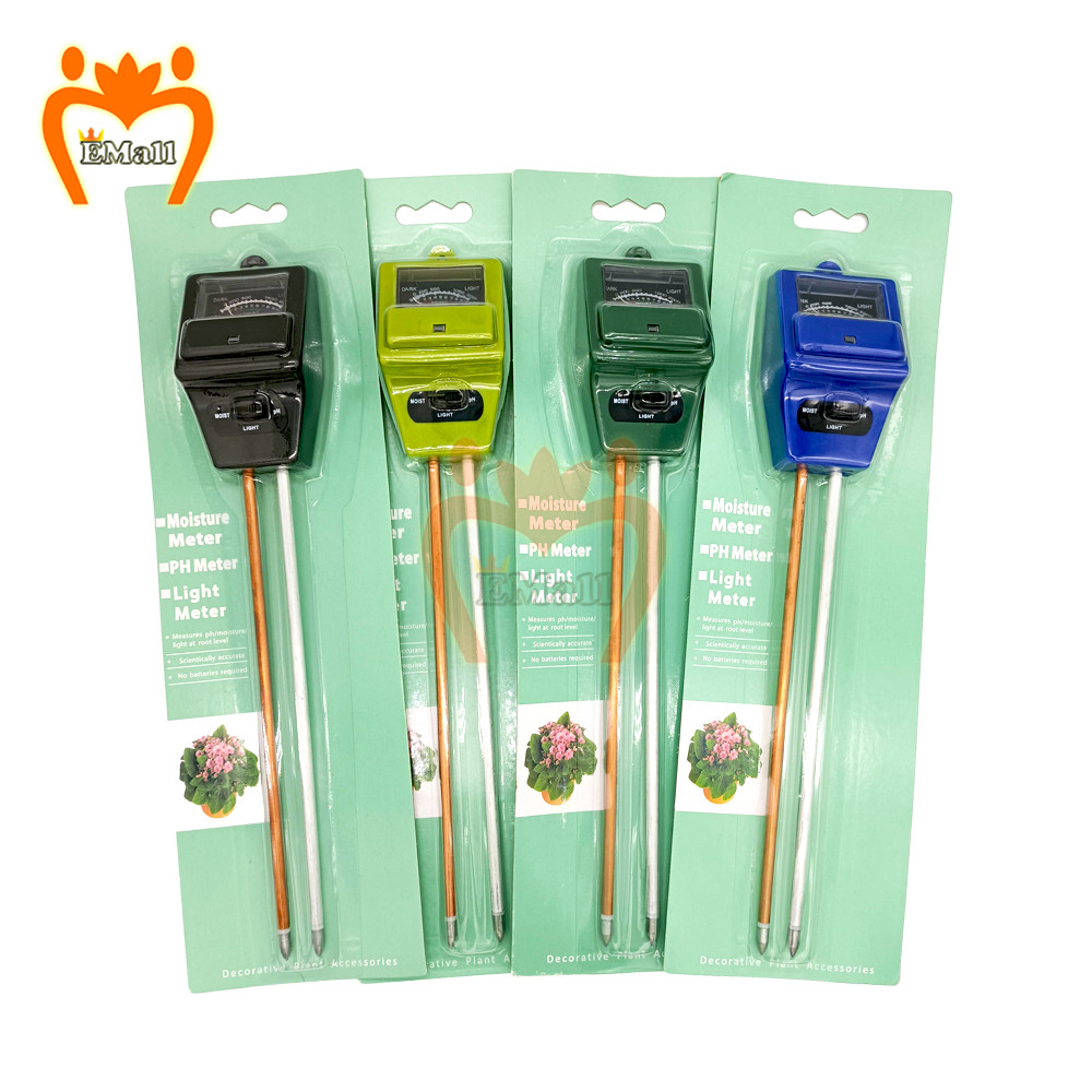 Soil Alkalinity and Acidity Tester Multi-purpose Garden Tool Indoor Outdoor Plant Flower Soil Hygrometer Ph Test Moisture Sensor